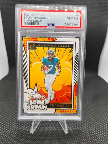 2024 Panini Donruss Bomb Squad Brian Thomas Jr. [Holo] #6 card