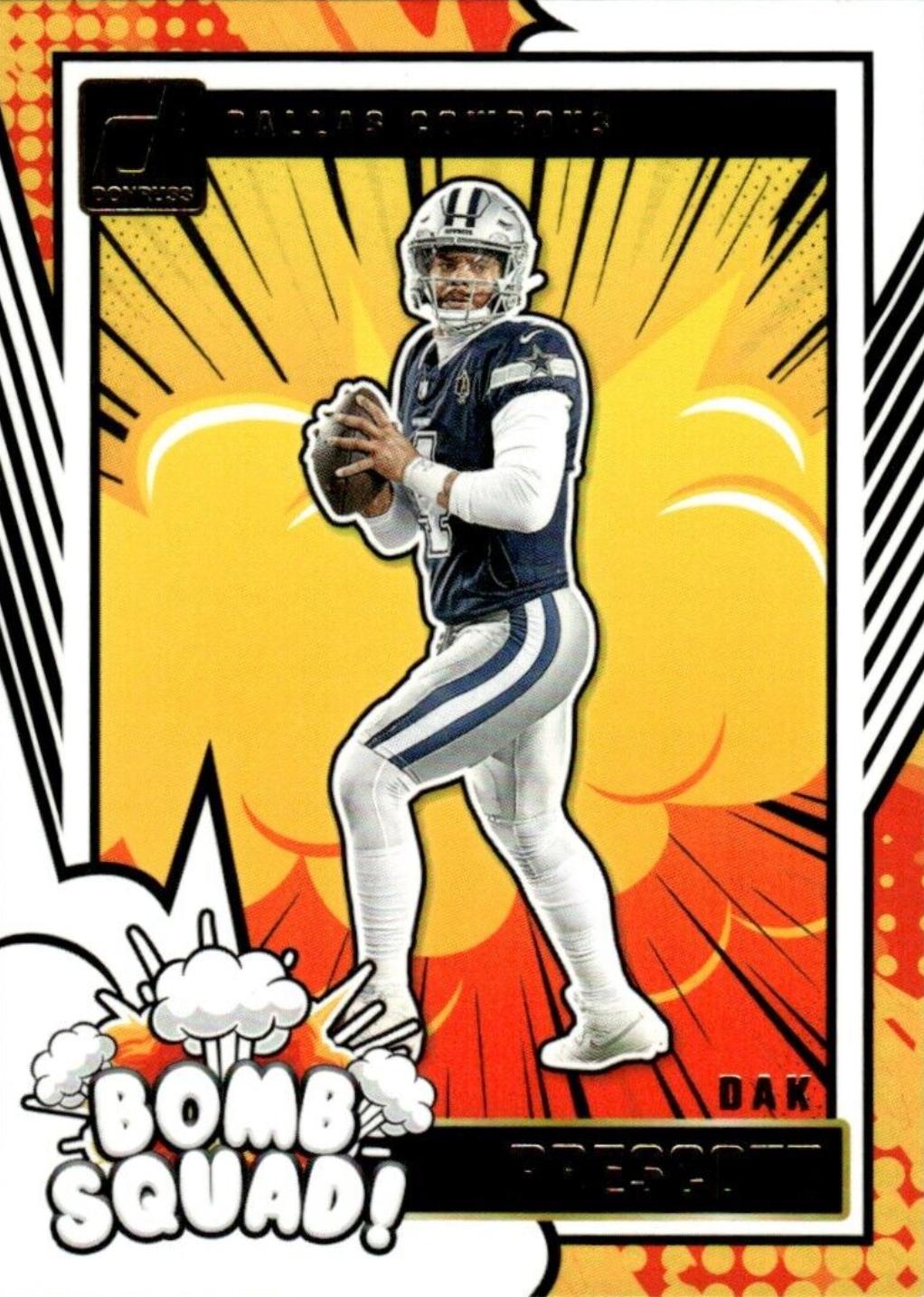 2024 Panini Donruss Bomb Squad Dak Prescott #34 card