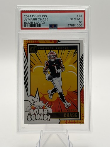2024 Panini Donruss Bomb Squad Ja'Marr Chase #32 card