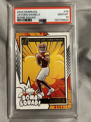 2024 Panini Donruss Bomb Squad Jayden Daniels #29 card
