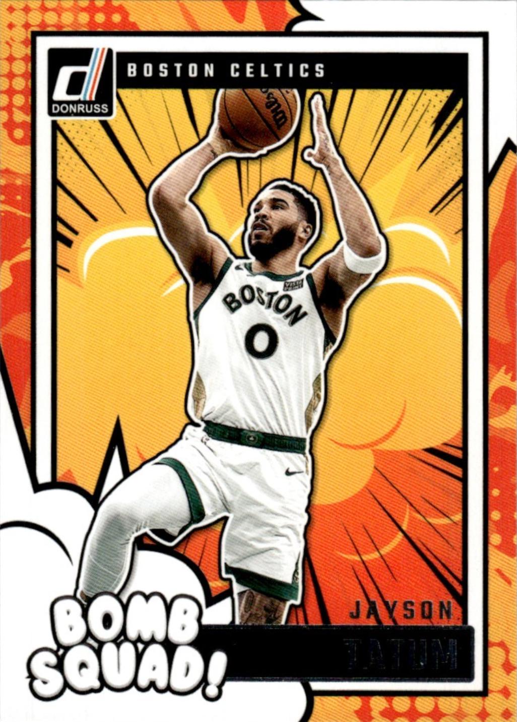 2024 Panini Donruss Bomb Squad Jayson Tatum #17 card
