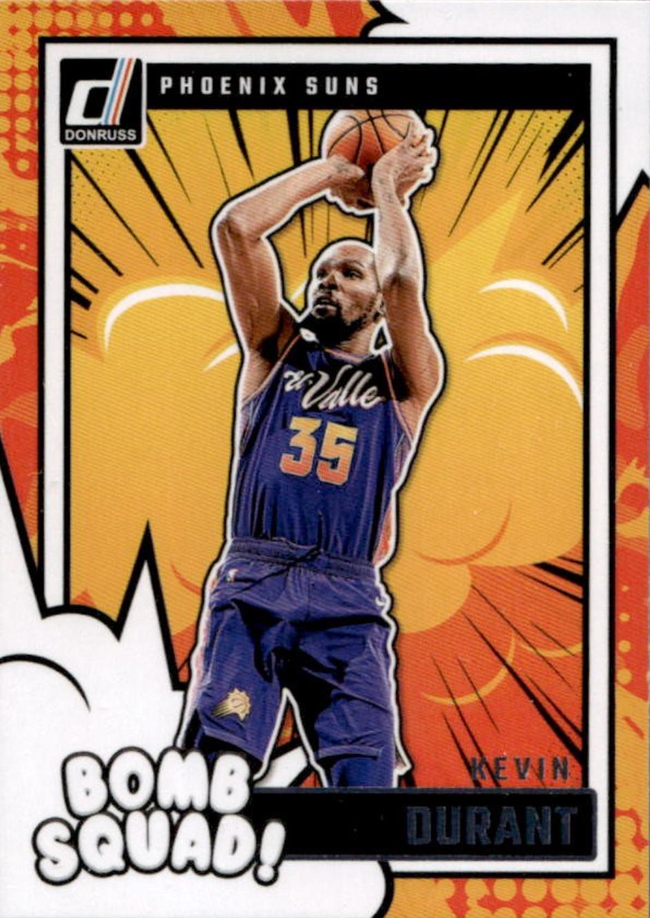 2024 Panini Donruss Bomb Squad Kevin Durant #18 card
