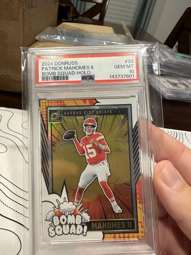 2024 Panini Donruss Bomb Squad Patrick Mahomes II [Holo] #33 card