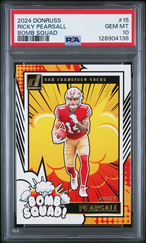 2024 Panini Donruss Bomb Squad Ricky Pearsall #15 card
