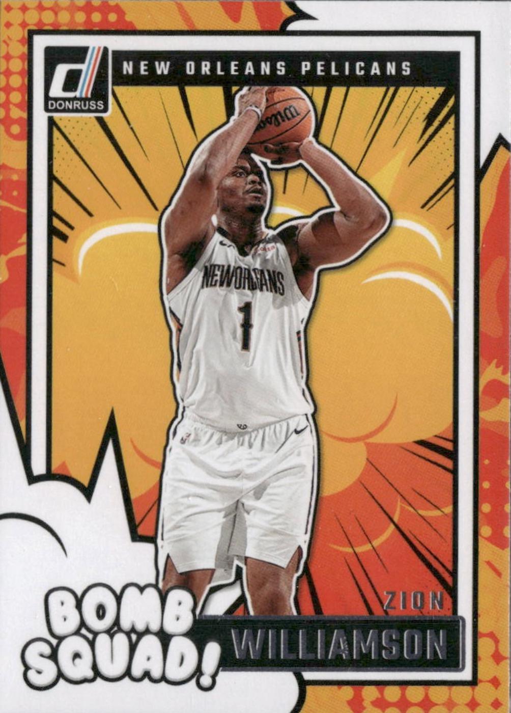 2024 Panini Donruss Bomb Squad Zion Williamson #4 card