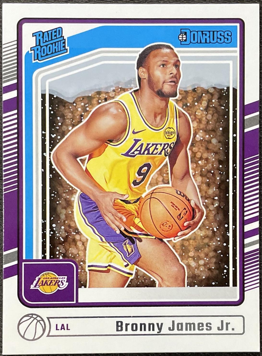 2024 Panini Donruss Bronny James Jr. #243 card