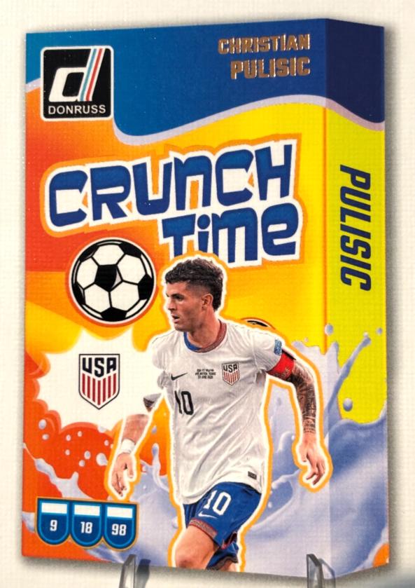 2024 Panini Donruss Crunch Time Christian Pulisic #1 card