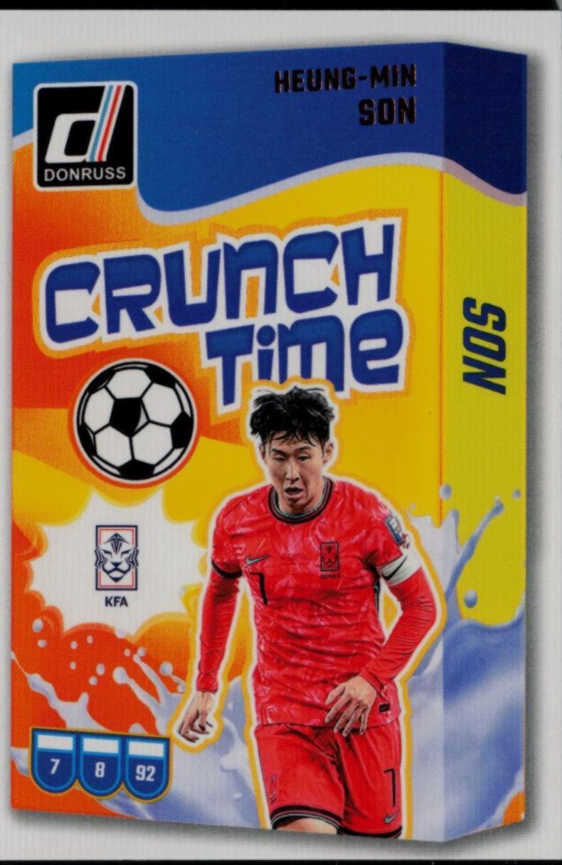 2024 Panini Donruss Crunch Time Heung-Min Son #5 card