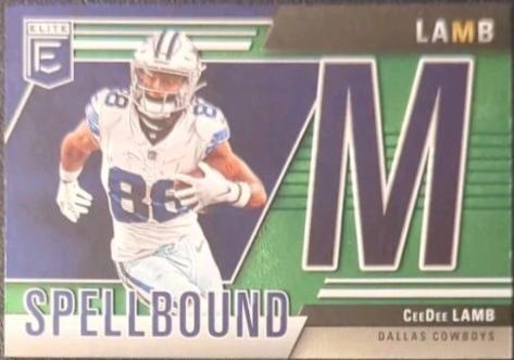 2024 Panini Donruss Elite Spellbound CeeDee Lamb [Green] #33 card