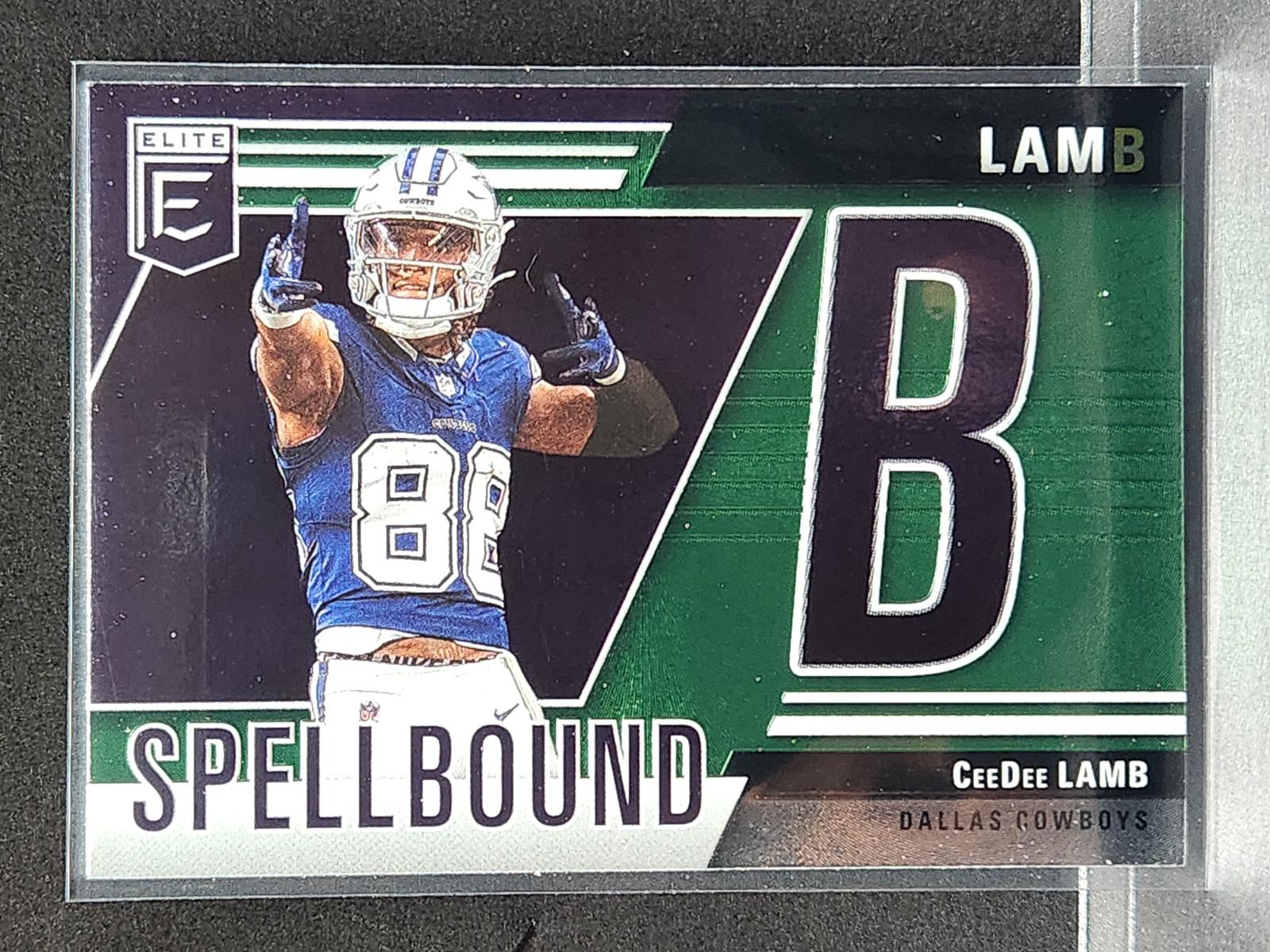 2024 Panini Donruss Elite Spellbound CeeDee Lamb [Green] #34 card