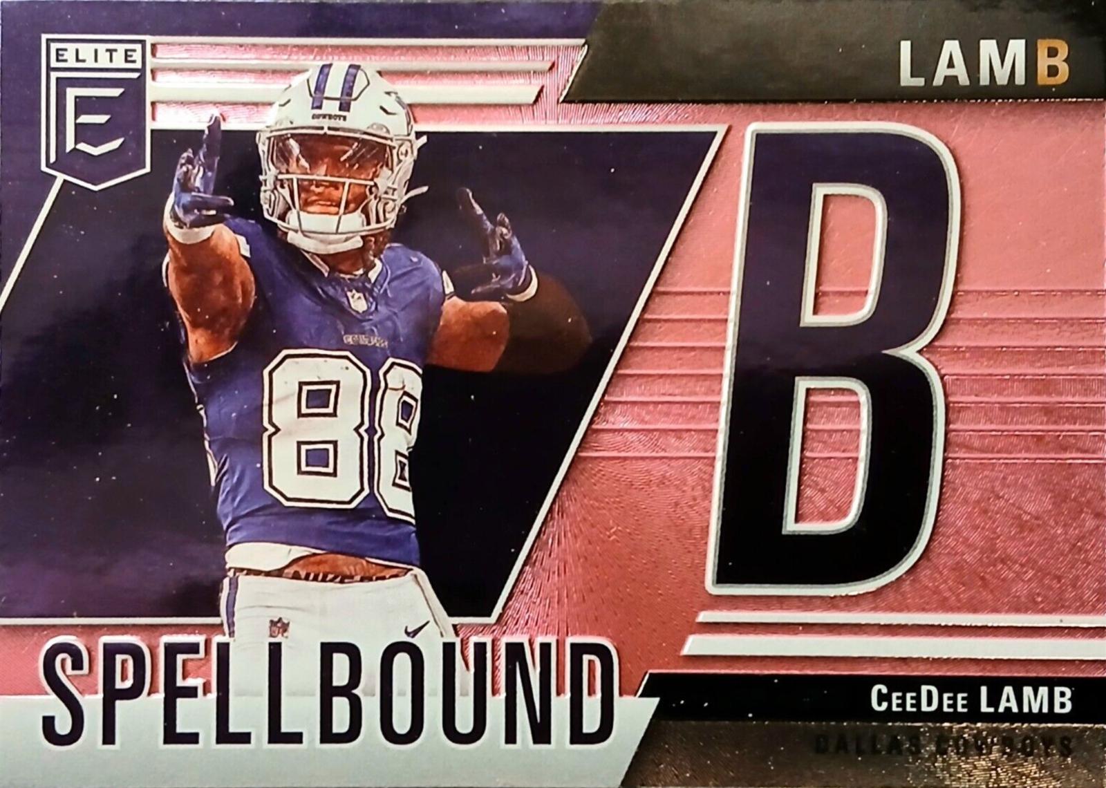 2024 Panini Donruss Elite Spellbound CeeDee Lamb [Pink] #34 card