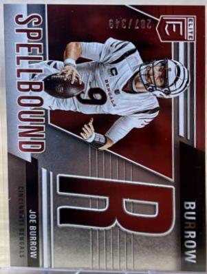 2024 Panini Donruss Elite Spellbound Joe Burrow #38 card