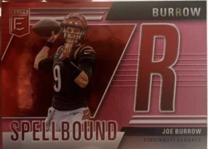 2024 Panini Donruss Elite Spellbound Joe Burrow [Pink] #38 card