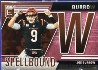 2024 Panini Donruss Elite Spellbound Joe Burrow [Pink] #40 card
