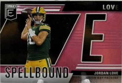 2024 Panini Donruss Elite Spellbound Jordan Love [Pink] #30 card