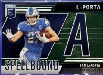 2024 Panini Donruss Elite Spellbound Sam LaPorta #6 card