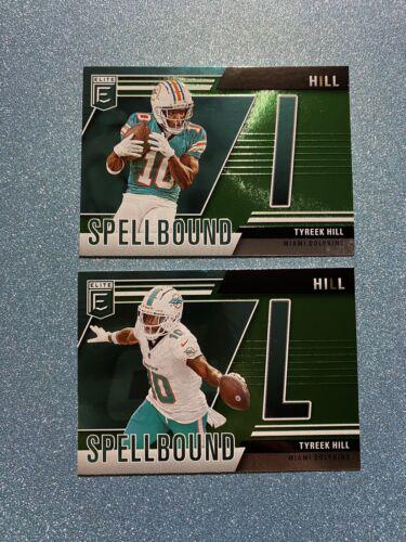 2024 Panini Donruss Elite Spellbound Tyreek Hill [Green] #3 card