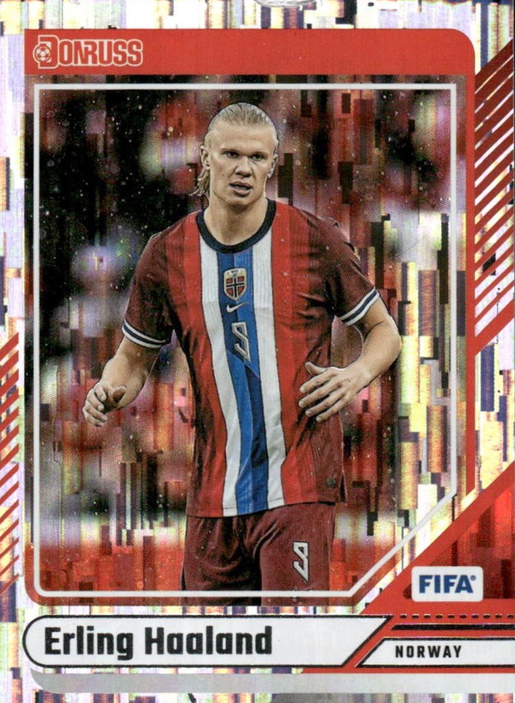 2024 Panini Donruss Erling Haaland [Silver] #96 card