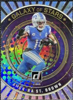 2024 Panini Donruss Galaxy of Stars Amon-Ra St. Brown #GOS-ASB card