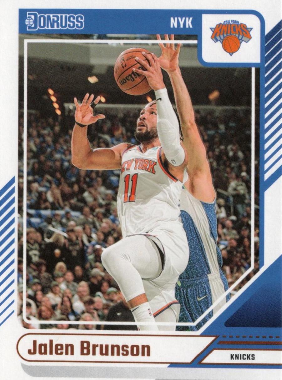 2024 Panini Donruss Jalen Brunson #128 card