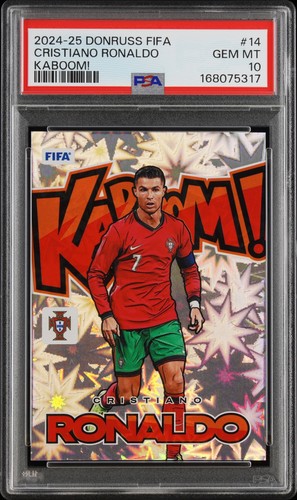 2024 Panini Donruss Kaboom Cristiano Ronaldo #14 card