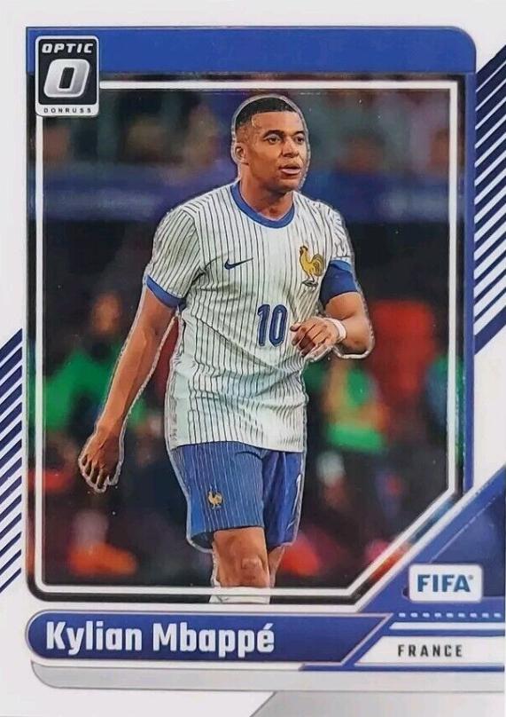 2024 Panini Donruss Kylian Mbappe [Optic] #100 card