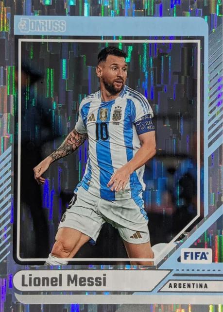2024 Panini Donruss Lionel Messi [Silver] #80 card