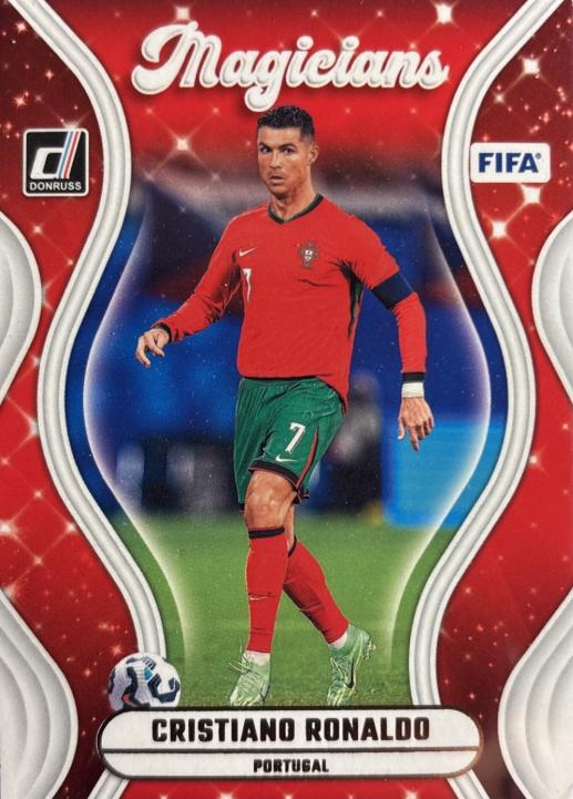 2024 Panini Donruss Magicians Cristiano Ronaldo #7 card