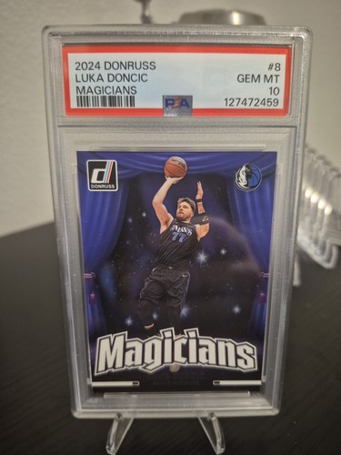 2024 Panini Donruss Magicians Luka Doncic #8 card