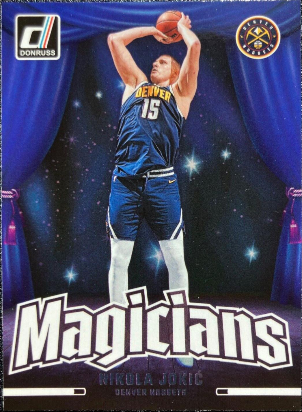 2024 Panini Donruss Magicians Nikola Jokic #10 card