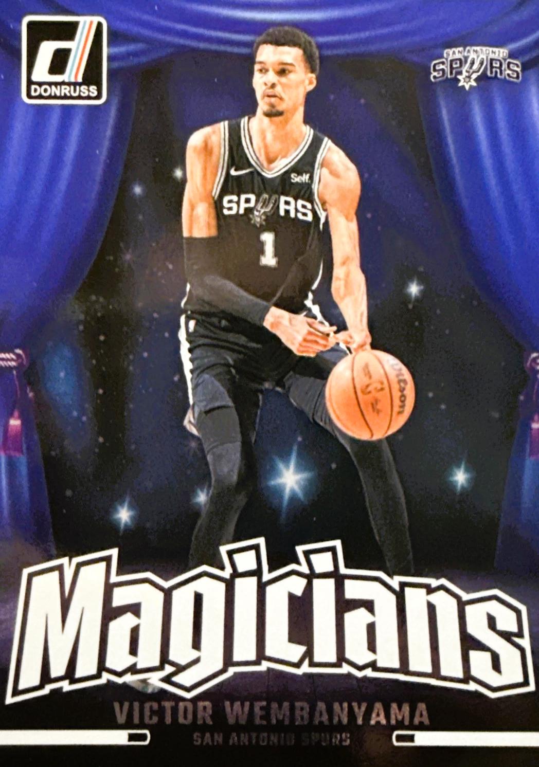 2024 Panini Donruss Magicians Victor Wembanyama #9 card