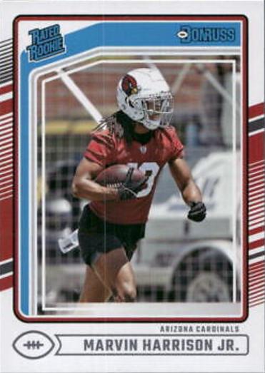 2024 Panini Donruss Marvin Harrison Jr. #393 card