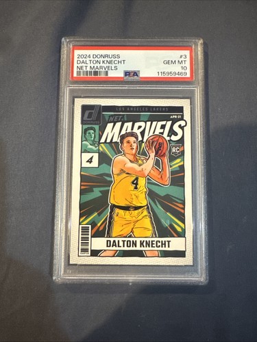 2024 Panini Donruss Net Marvels Dalton Knecht #3 card