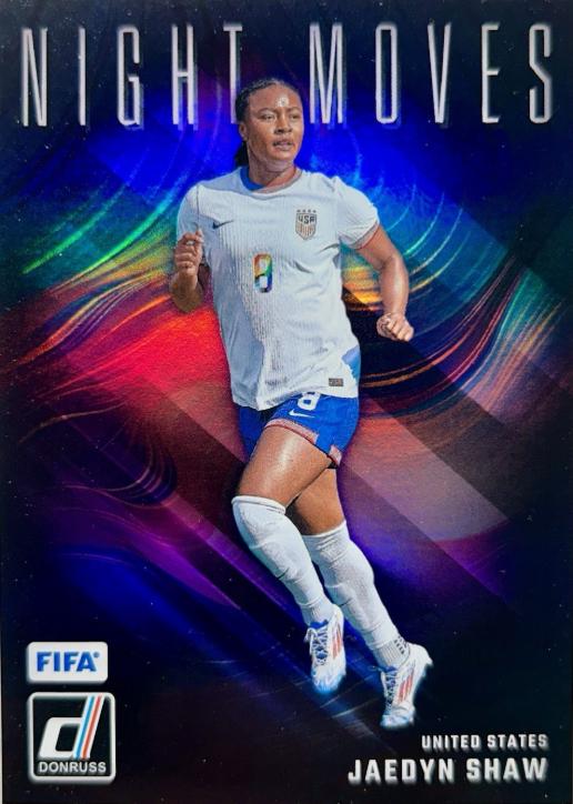 2024 Panini Donruss Night Moves Jaedyn Shaw #11 card