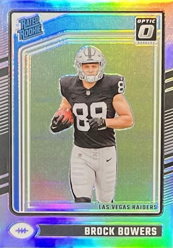 2024 Panini Donruss Optic Brock Bowers [Holo] #215 card