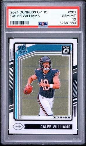 2024 Panini Donruss Optic Caleb Williams #201 card