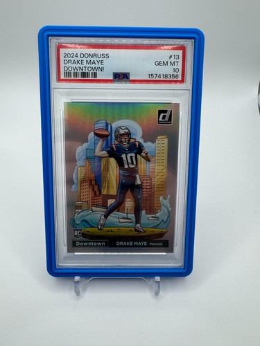2024 Panini Donruss Optic Downtown Drake Maye #13 card