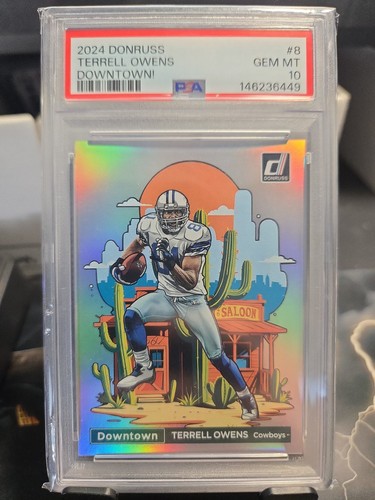 2024 Panini Donruss Optic Downtown Terrell Owens #8 card