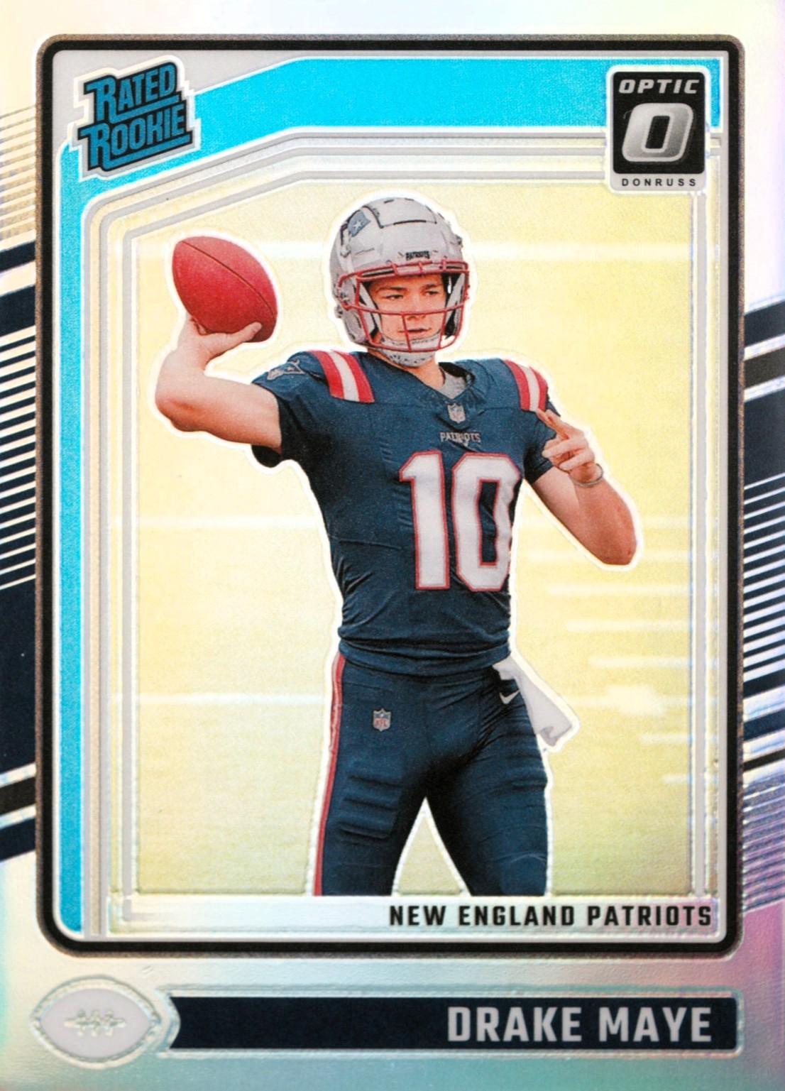 2024 Panini Donruss Optic Drake Maye [Holo] #229 card