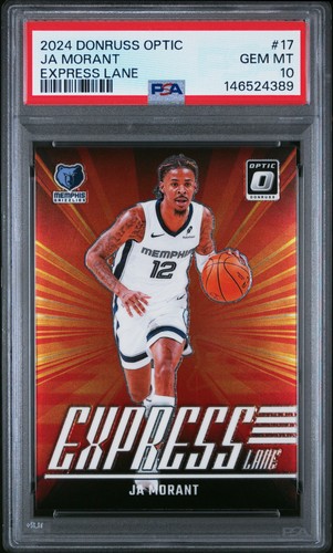 2024 Panini Donruss Optic Express Lane Ja Morant #17 card