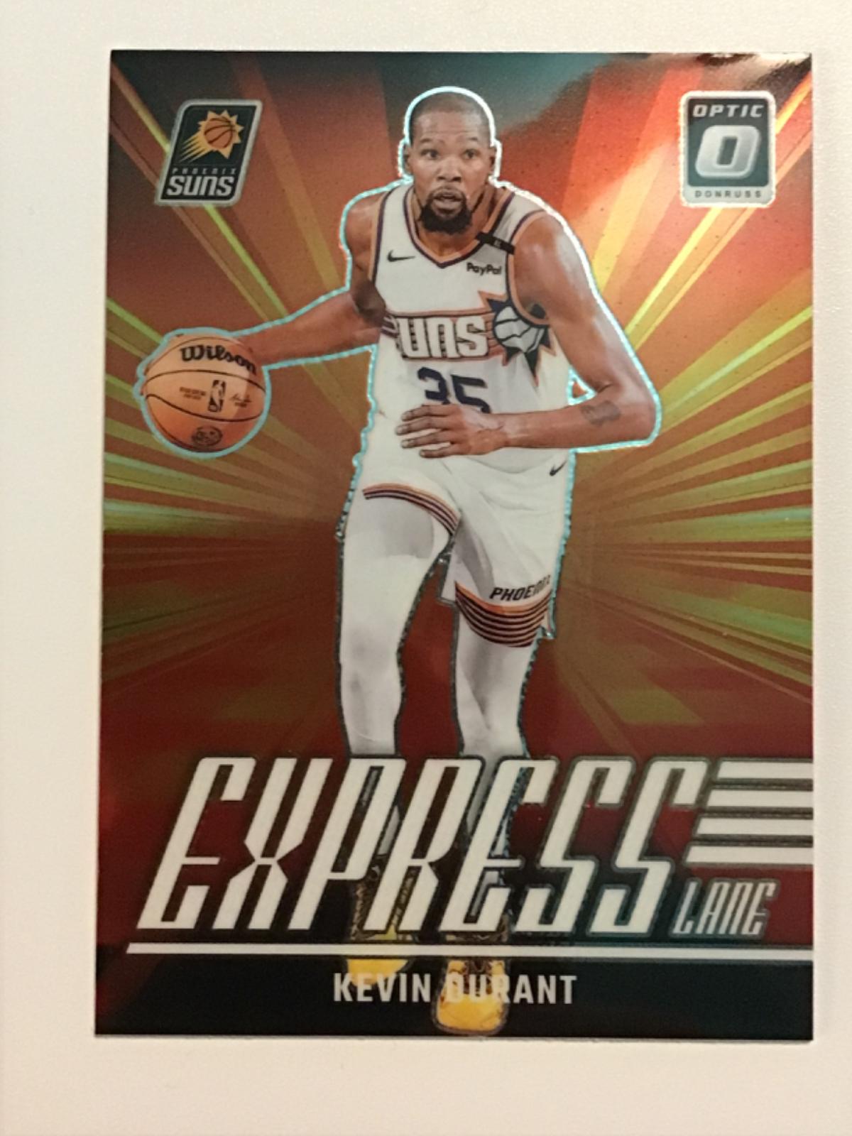 2024 Panini Donruss Optic Express Lane Kevin Durant #18 card