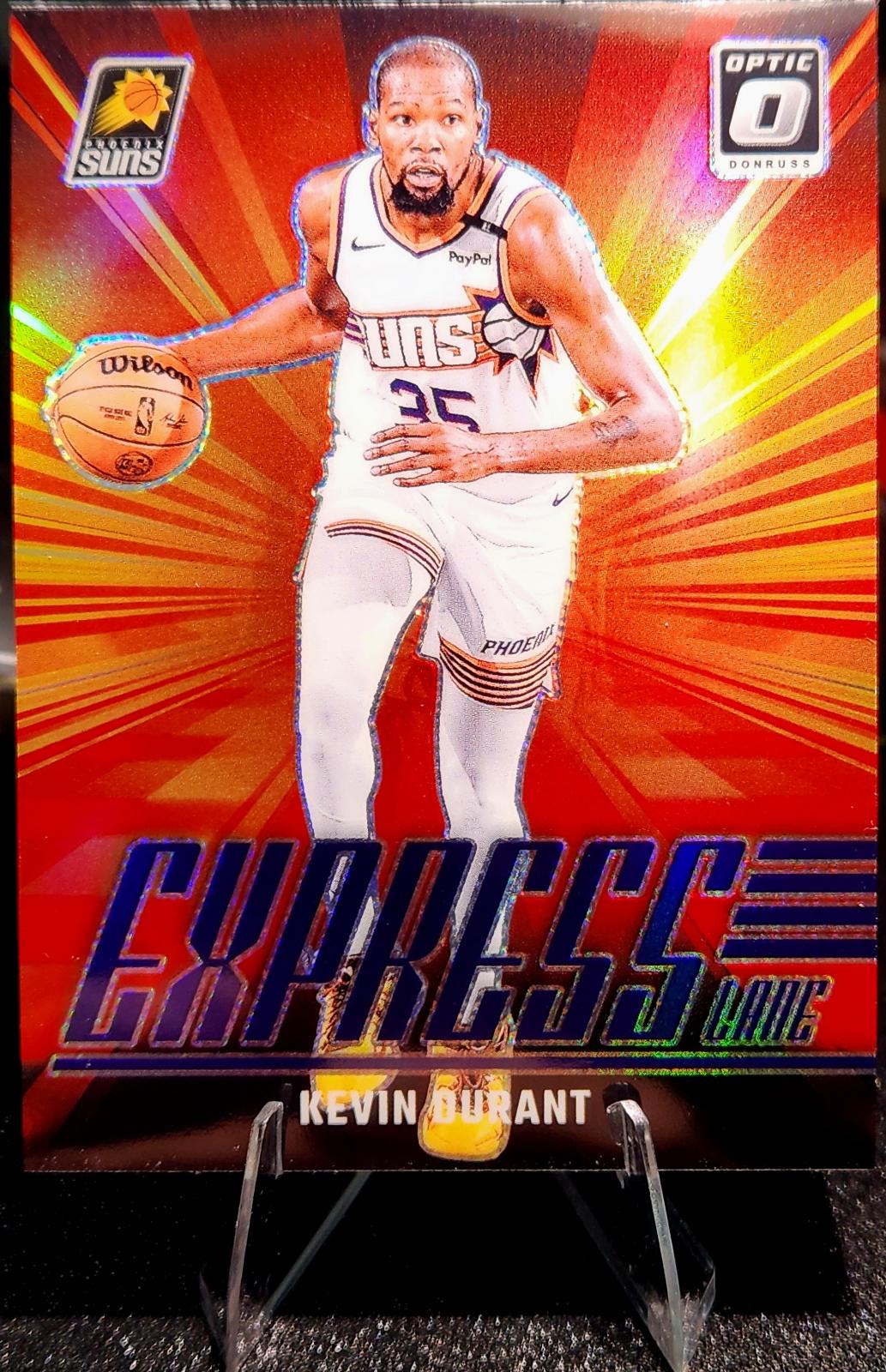 2024 Panini Donruss Optic Express Lane Kevin Durant [Purple] #18 card