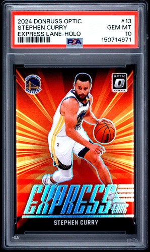 2024 Panini Donruss Optic Express Lane Stephen Curry [Holo] #13 card
