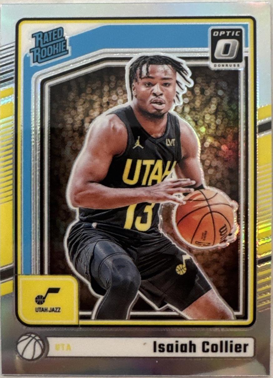 2024 Panini Donruss Optic Isaiah Collier [Holo] #295 card