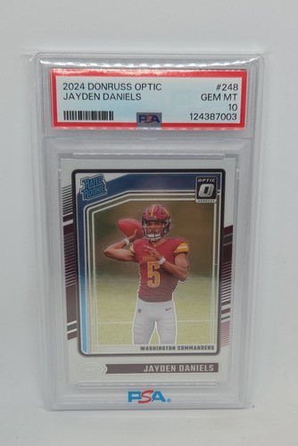 2024 Panini Donruss Optic Jayden Daniels #248 card
