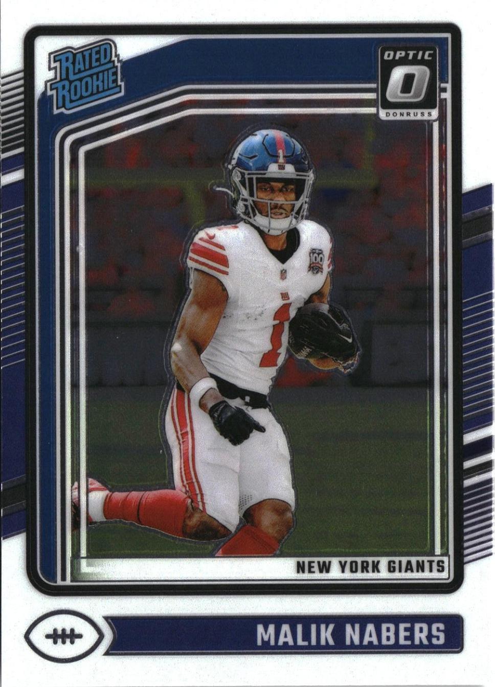 2024 Panini Donruss Optic Malik Nabers #271 card