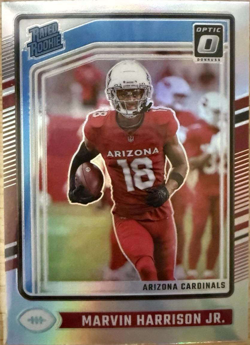 2024 Panini Donruss Optic Marvin Harrison Jr. [Holo] #276 card