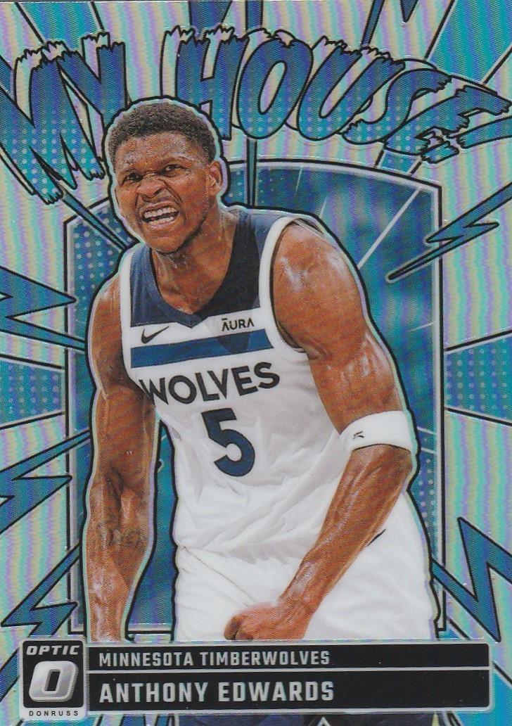 2024 Panini Donruss Optic My House Anthony Edwards #2 card