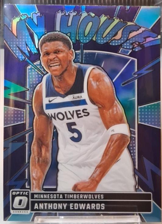 2024 Panini Donruss Optic My House Anthony Edwards [Holo] #2 card