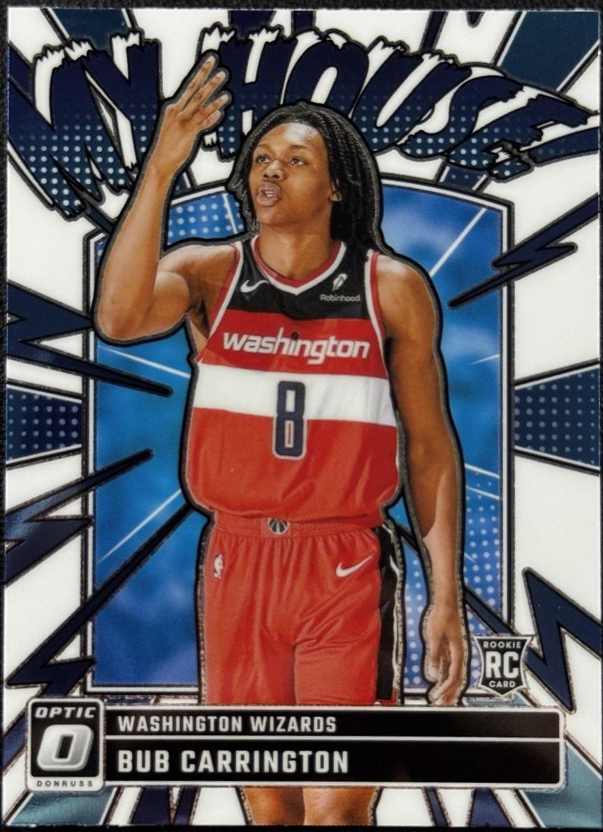 2024 Panini Donruss Optic My House Bub Carrington #8 card
